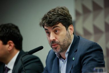 Oyun ve Spor Bahisleri Brasilia (DF), 04.29.2024 - Julio Avellar, CPI sırasında CBF Rekabet Direktörü, 180 (180. gün) gün içinde masraf limiti 150.000.00 dolar olan CPI 'yi belirlemeyi hedefliyor.. 