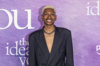 29 Nisan 2024, New York, ABD: Jordan Hall, Lincoln Center 'daki Jazz' da The Idea Of You New York prömiyerine katıldı.. 