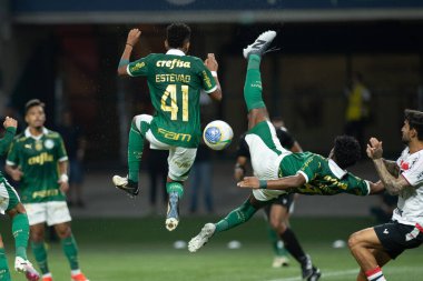Sao Paulo (SP), 05 / 02 / 2024 - Palmeiras ve Botafogo-SP arasındaki maç, bu Perşembe akşamı Allianz Parque 'da düzenlenen 2024 Brezilya Futbol Kupası' nın üçüncü etabı için geçerli.
