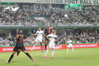 Curitiba (PR), 03 / 05 / 2024 Maç Coritiba ile Sport arasında 3 Mayıs 2024 Cuma gecesi Couto Pereira 'da düzenlenen Brezilya Serisi B Şampiyonası' nın 3. turu için geçerli..  