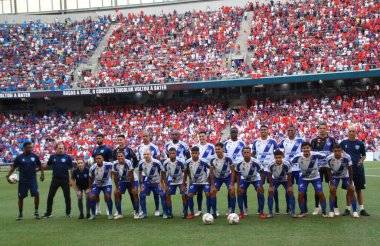 CURITIBA (PR), 04 / 05 / 2024 The Nacional team, Parana ile Nacional arasında oynanan 2. Lig Parana Şampiyonası birinci turu için Curitiba 'daki Ligga Arena' da oynanan maçta geçerli oldu. 