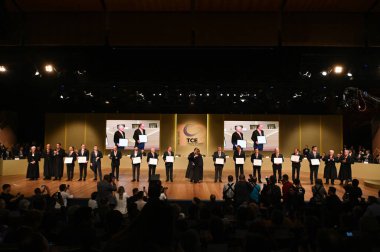 Sao Paulo (SP), 05 / 06 / 2024 Sao Paulo Eyaleti Sayıştayı 'nın (TCE-SP) 100. yıldönümü onuruna düzenlenen törene çok sayıda siyasi taraf katıldı.)