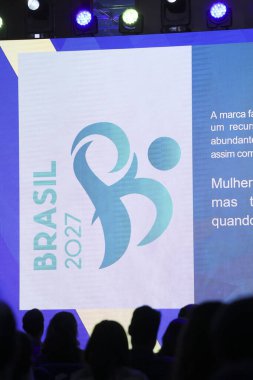 Sao Paulo (SP), 05 / 07 / 2024 Brezilya Dünya Kupası adaylığı, 2027 Dünya Kadınlar Paneli: Brezilya Valesca Araujo - Operasyonel Yönetici, MEMBER WWWC BID BRAZIL 2027