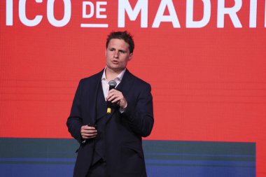 Sao Paulo (SP), 05 / 07 / 2024 Panel Atletico de Madrid: Atletico de Madrid operasyon direktörü Oscar Mayo 'nun katılımıyla küresel bir futbol markasının genişlemesi ve dönüşümü