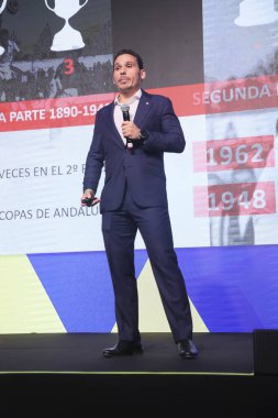 Sao Paulo (SP), Brezilya 05 / 08 / 2024 Paneli Sevilla FC 'nin Yenilenmesi: Sevilla FC başkanı Jose Maria Del Nido Carrasco' nun katılımıyla geleceğe bakan modele dönüş