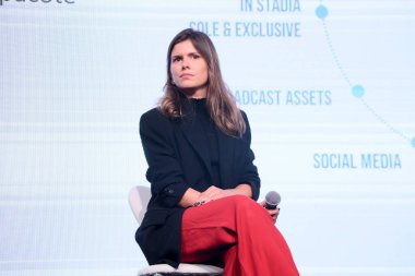 Sao Paulo (SP), Brezilya 05 / 08 / 2024 Panel Markaları. Conmebol sponsorluk platformunda hayran odaklı stratejiler, Latam medya ve sponsorluk başkanı Daniella Simionato 'nun katılımıyla