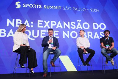 Sao Paulo (SP), 05 / 08 / 2024 hadise / SPORTS / SUMIT / SP Panel NBA The Expansion of Basketball in Brazil,