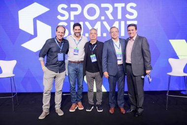 Sao Paulo (SP), Brezilya 05 / 09 / 2024 Panel Akıllı Sponsorlukları: Everaldo Coelho 'nun katılımıyla gelecek için spor kültürünü etkileyecek ortaklıklar kurmak