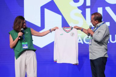 Sao Paulo (SP), Brezilya 05 / 09 / 2024 Panel Akıllı Sponsorlukları: Everaldo Coelho 'nun katılımıyla gelecek için spor kültürünü etkileyecek ortaklıklar kurmak