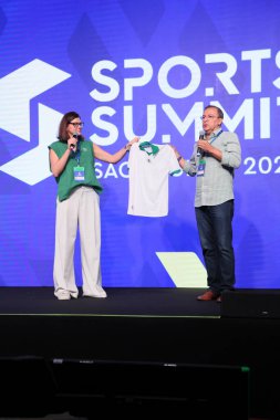 Sao Paulo (SP), Brezilya 05 / 09 / 2024 Panel Akıllı Sponsorlukları: Everaldo Coelho 'nun katılımıyla gelecek için spor kültürünü etkileyecek ortaklıklar kurmak