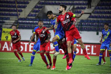 CARACAS (VE), 04 / 08 / 2024 - Copa Sudamericana 'nın grup safhasının dördüncü turu için geçerli olan Rayo Zuliano ve Athletico Paranaense arasında oynanan karşılaşmada atış.