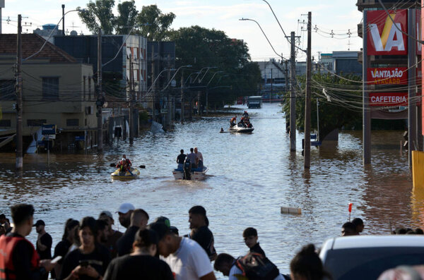 Volunteer work to support rain victims in Porto Alegre, Rio Grande do Sul (RS), 05/09/2024 Volunteer work in the North Zone and South Zone of the municipality of Porto Alegre, Thursday (9). 