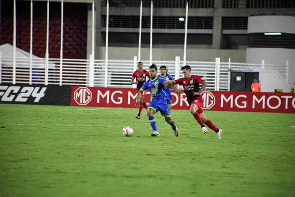 CARACAS (VE), 04 / 08 / 2024 - Copa Sudamericana 'nın grup safhasının dördüncü turu için geçerli olan Rayo Zuliano ve Athletico Paranaense arasında oynanan karşılaşmada atış.