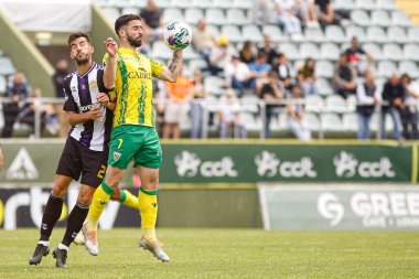 Tondela (PT), 12 / 05 / 2024 - Joao Cardoso Stadyumu 'nda düzenlenen LIGA PORTUGAL SABSEG' in 33. turu için geçerli olan CD Tondela x CD Nacional arasındaki maçta CD Tondela 'den Xavier player. 