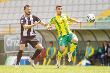 Tondela (PT), 12 / 05 / 2024 - Joao Cardoso Stadyumu 'nda düzenlenen LIGA PORTUGAL SABSEG' in 33. turu için geçerli olan CD Tondela x CD Tondela oynatıcısı.