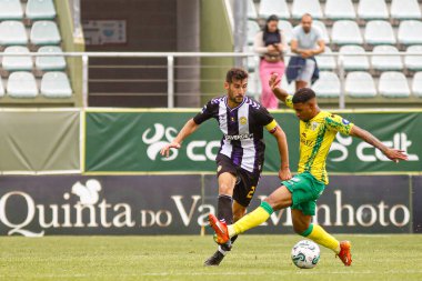 Tondela (PT), 12 / 05 / 2024 - Joao Aurelio CD Nacional CD Tondela x CD Nacional arasında oynanan karşılaşmada, Joao Cardoso Stadyumu 'nda düzenlenen LIGA PORTUGAL SABSEG' in 33. turu için geçerli. 
