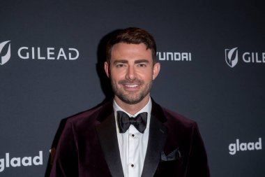 11 Mayıs 2024, New York, New York, ABD: Jonathan Bennett 11 Mayıs 2024 'te New York' ta düzenlenen 35. Yıllık GLAAD Medya Ödülleri 'ne katılıyor..