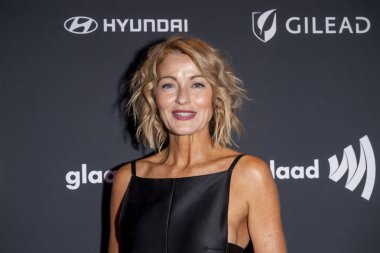 11 Mayıs 2024, New York, New York, ABD: Louise Lombard 11 Mayıs 2024 'te New York' ta düzenlenen 35. Yıllık GLAAD Medya Ödüllerine katıldı.. 