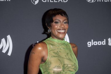 May 11, 2024, New York, New York, USA: Juju Bae attends the 35th Annual GLAAD Media Awards at New York Hilton Midtown on May 11, 2024 in New York City.  clipart