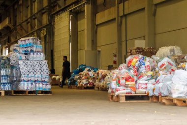 Passo Fundo (RS), 05 / 11 / 2024 Passo Fundo kentindeki tahsilat alanına yapılan bağışlar, bu Cumartesi (11), yoğun yağışların kurbanlarına yönelik bağışları düzenleyecek.