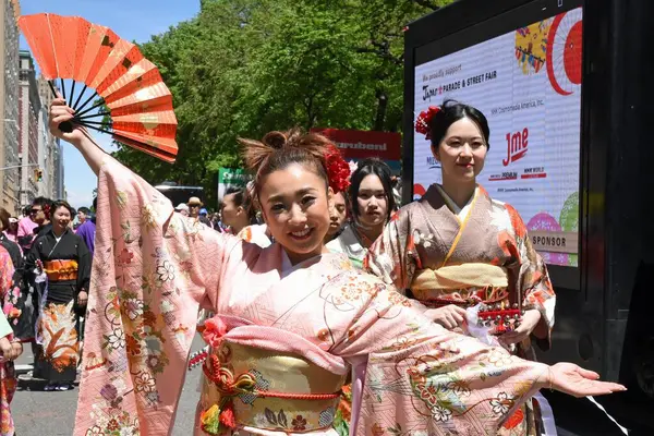 3Rd Annual Japan Parade 2024 New York City Maio 2024 — Fotografia de Stock