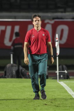 Sao Paulo (SP), 05 / 13 / 2024 - CHAMPIONSHIP / BRAZILIAN / SAO PAULO / FLUMINENSE Fluminense teknik direktörü Fernando Diniz ile Fluminense maçında, Brasileirao 'nun altıncı turu için geçerli, Sao Paulo' da (SP), bu pazartesi,