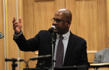 Anneler Günü New York 'ta kutlandı. 12 Mayıs 2024, New York, ABD: Anneler Günü kilise ayini, Papazı Abraham Joseph tarafından New York 'taki Calvary Baptist Kilisesi' nde gerçekleştirildi.