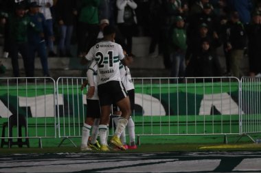 CURITIBA (PR), 14/05/2024- FOOTBALL/BRAZILIAN SERIES B/CORITIBA/GUARANI- Match between Coritiba against Guarani valid for the 5th round of the Brazilian Series B Championship, at Couto Pereira on the night of this Tuesday the 14th May 2024 clipart