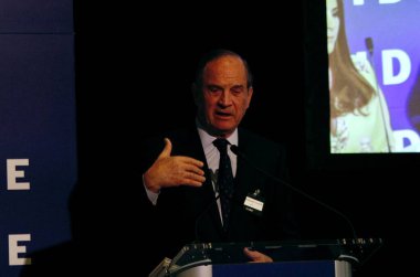 New York (ABD), 05 / 14 / 2024 - Lide Brazil Yatırım Forumu sırasında eski Kalkınma, Sanayi, Ticaret ve Hizmetler Bakanı Luiz Fernando Furlan. 