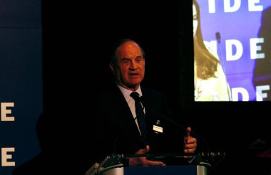 New York (ABD), 05 / 14 / 2024 - Lide Brazil Yatırım Forumu sırasında eski Kalkınma, Sanayi, Ticaret ve Hizmetler Bakanı Luiz Fernando Furlan. 