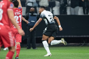 Sao Paulo (SP), Brezilya 05 / 14 / 2024 - SuLAMERICANA CORINTHIANS 'a karşı 14 Mayıs 2024 Salı akşamı. 