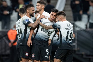 Sao Paulo (SP), Brezilya 05 / 14 / 2024 - SuLAMERICANA CORINTHIANS 'a karşı 14 Mayıs 2024 Salı akşamı. 