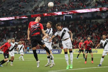 CURITIBA (PR), 15 / 05 / 2024 Bu çarşamba Curitiba kentindeki Ligga Arena 'da düzenlenen Copa Sudamericana' nın beşinci turu için geçerli olan Athletico-PR ile Tuna arasında oynanan maçta, 