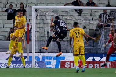 Fortaleza (CE), 05 / 15 / 2024 - Ceara SC X Amazonas FC - Ramon, Ceara (CE) ile Fortaleza CE 'deki Arena Castelao arasında oynanan maçta Ceara' nın ilk golünü kutluyor.. 