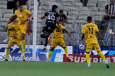 Fortaleza (CE), 05 / 15 / 2024 - Ceara SC X Amazonas FC - Ramon, Ceara (CE) ile Fortaleza CE 'deki Arena Castelao arasında oynanan maçta Ceara' nın ilk golünü kutluyor.. 