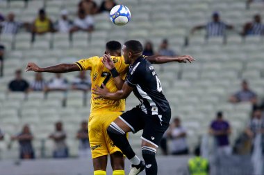 Fortaleza (CE), 05: 15 2024 - Ceara SC X Amazonas FC - Jo ve Matheus Felipe arasında Fortaleza CE 'deki Arena Castelao' da oynanan maçta.
