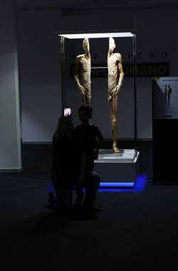 Sao Paulo (SP), 05 / 17 / 2024 - Uluslararası İnsan Vücut Sergisi Sao Paulo 'ya geldi ve bugünden itibaren 16 Mayıs - 18 Ağustos 2024 tarihleri arasında SP Market' te gerçek vücutlarla eğitim sergisine ev sahipliği yaptı..