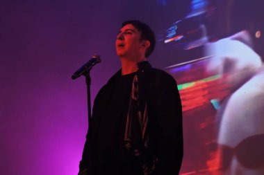 Sao Paulo (SP), 05 / 18 / 2024 - CULTURE / SHOWS / C6FEST - Pazar gününe kadar Parque Ibirapuera 'da devam edecek olan bir müzik etkinliği olan C6 FEST Metlife Çadırı' nda pop ikilisi Soft Cell sahne aldı.. 