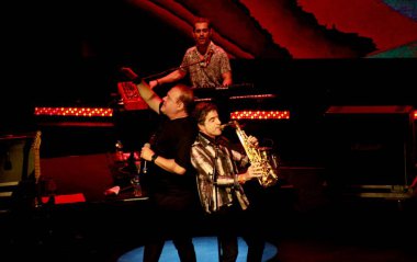 Rio de Janeiro (RJ), Brezilya 05 / 22 / 2024 - Sanatçılar Paula Toller, Ney Matogrosso, Rogerio Flausino, Milton Guedes, Barao Vermelho, Fernanda Abreu, George Israel, Leo Jaime, Liminha 'nın yanı sıra, özel katılım