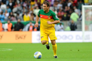 Rio de Janeiro (RJ), 26 / 05 / 2024 Petkoviç, Esperanca x Uniao, Dayanışma Futbol 2024 karşılaşması sırasında, Maracana 'da düzenlenen Rio Grande do Sul' daki yağmur mağdurlarına kaynak sağlayan bir etkinlik.