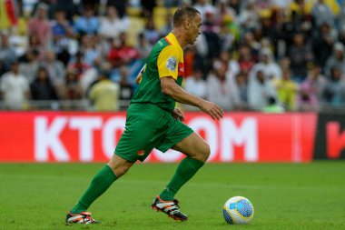 Rio de Janeiro (RJ), 26 / 05 / 2024 Cafu maçı sırasında Esperanca x Uniao, Dayanışma Futbol 2024, Maracana 'da düzenlenen Rio Grande do Sul yağmur mağdurları için para toplayan bir etkinlik.