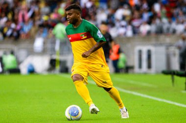 Rio de Janeiro (RJ), 26 / 05 / 2024 Edilson maçında Esperanca x Uniao, Dayanışma Futbol 2024, Maracana 'da düzenlenen Rio Grande do Sul' daki yağmur mağdurları için para toplayan bir etkinlik.