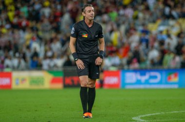 Rio de Janeiro (RJ), 05 / 26 / 2024 Esperanca x Uniao maçında, Dayanışma Futbol 2024, Maracana 'da düzenlenen Rio Grande do Sul' da yağan yağmurların kurbanlarına kaynak sağlayan bir etkinlik. 