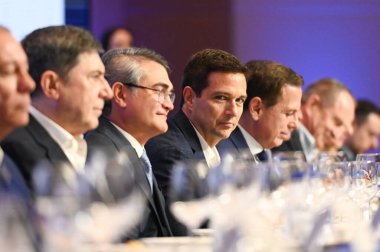 Sao Paulo (SP), 05 / 27 / 2024 - Brezilya Merkez Bankası başkanı Roberto Campos Neto, Brezilya 'daki finans sektörünün zorlukları ve fırsatlarını tartışmak üzere LIDE İş Yemeğine katıldı