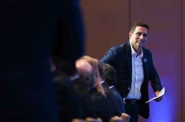 Sao Paulo (SP), 05 / 27 / 2024 - Brezilya Merkez Bankası başkanı Roberto Campos Neto, Brezilya 'daki finans sektörünün zorlukları ve fırsatlarını tartışmak üzere LIDE İş Yemeğine katıldı