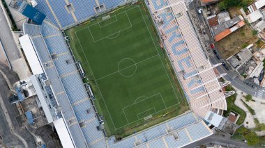 Barueri (SP), Brezilya 05 / 28 / 2024 Internacional Team 'in (BRA) Rio Grande do Sul' da meydana gelen sel felaketinden sonra ilk maçına çıktığı stadyum görüntüsü