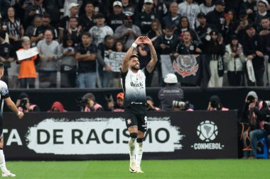 Sao Paulo (SP), Brezilya 05 / 28 / 2024 - SuLAMERICANA vs CORINTHIANS Quimica Arena, Sao Paulo-SP, bu akşam, 28 Mayıs 2024.