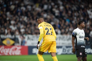 Sao Paulo (SP), Brezilya 05 / 28 / 2024 - SuLAMERICANA vs CORINTHIANS Quimica Arena, Sao Paulo-SP, bu akşam, 28 Mayıs 2024.