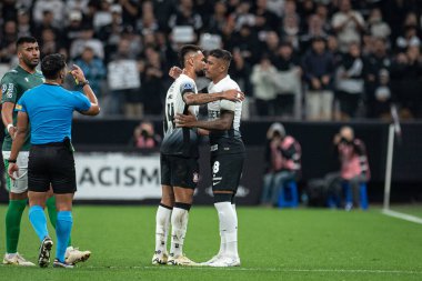 Sao Paulo (SP), Brezilya 05 / 28 / 2024 - SuLAMERICANA vs CORINTHIANS Quimica Arena, Sao Paulo-SP, bu akşam, 28 Mayıs 2024.