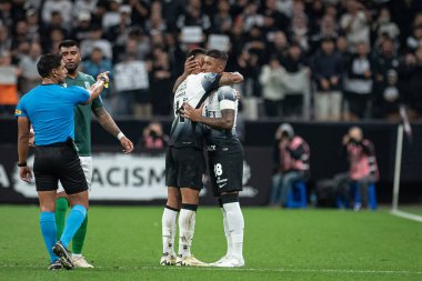 Sao Paulo (SP), Brezilya 05 / 28 / 2024 - SuLAMERICANA vs CORINTHIANS Quimica Arena, Sao Paulo-SP, bu akşam, 28 Mayıs 2024.